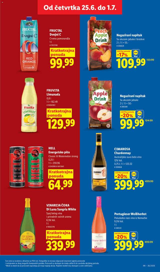 Novi Lidl katalog od 25.06.