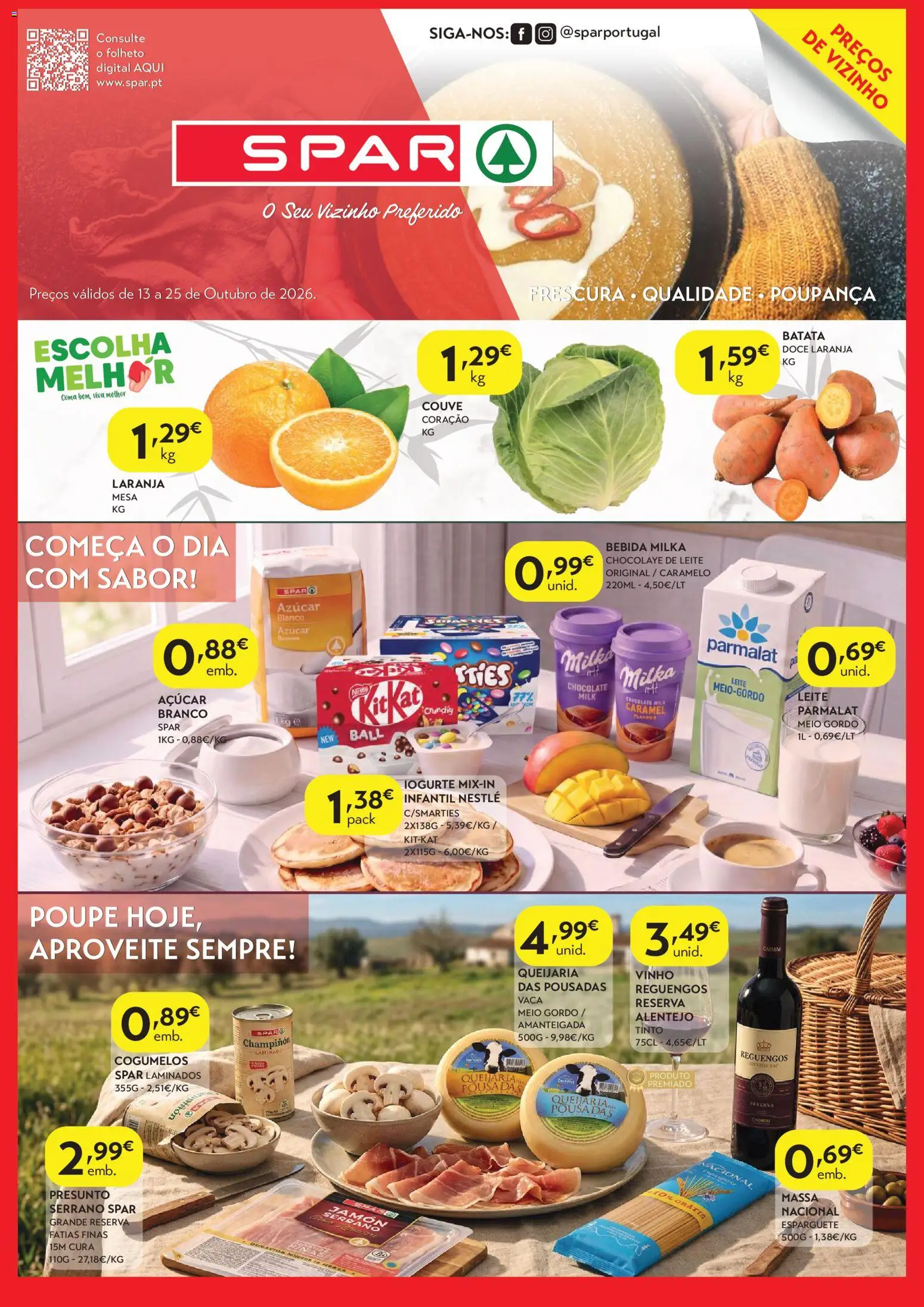 Pré-visualização do folheto da loja Spar válida a partir de 13/10/2026