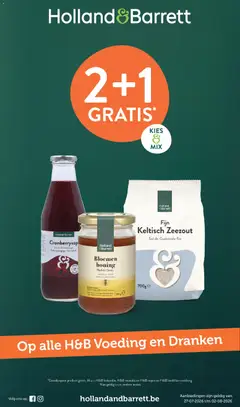 Voorbeeld van Holland & Barrett Folder / Publicité van winkel Holland & Barrett geldig vanaf 27/07/2026