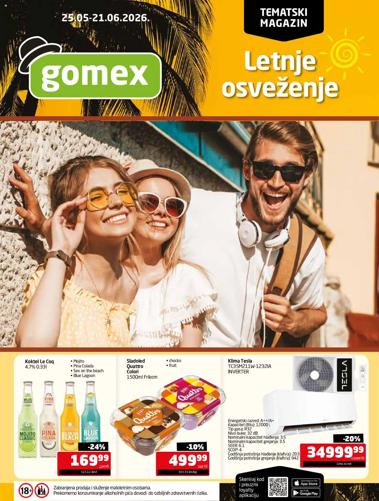Pregled Gomex kataloga - važi od 25.05.2026