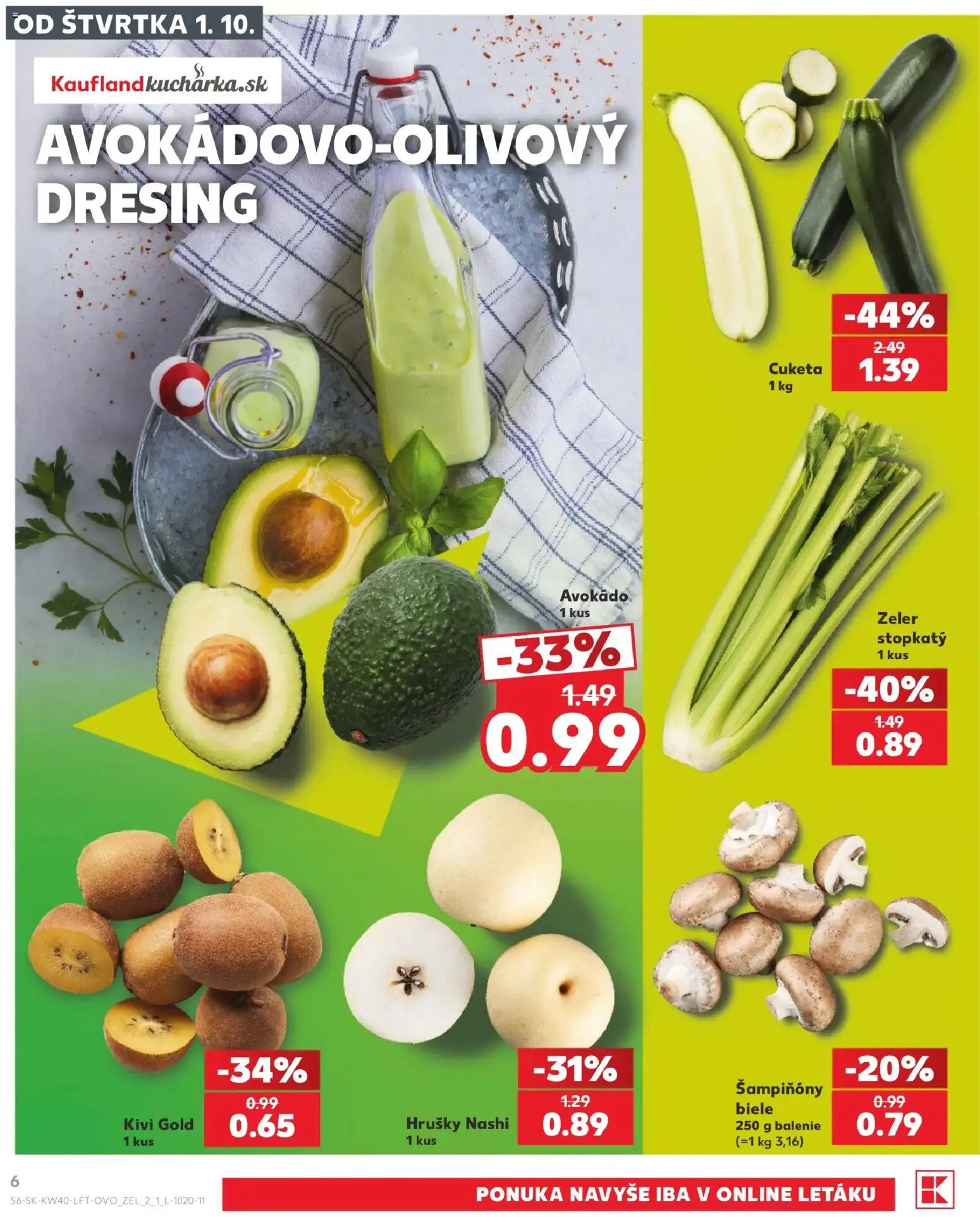 Náhľad Kaufland letáku platného od 01.10.2026
