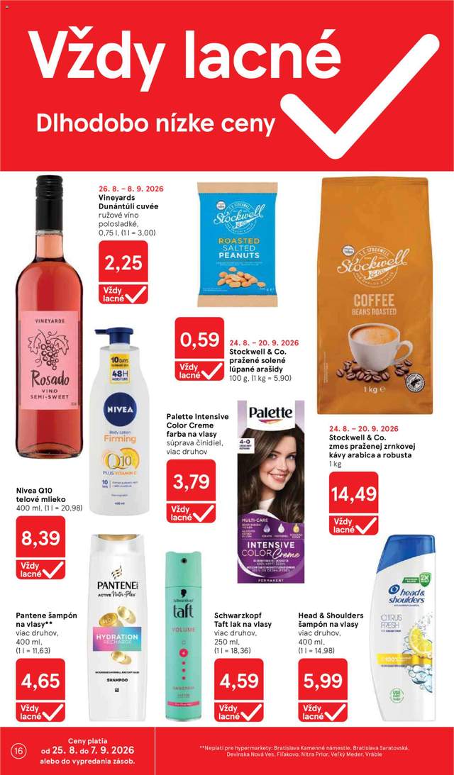 Nový Tesco leták od 26.08.