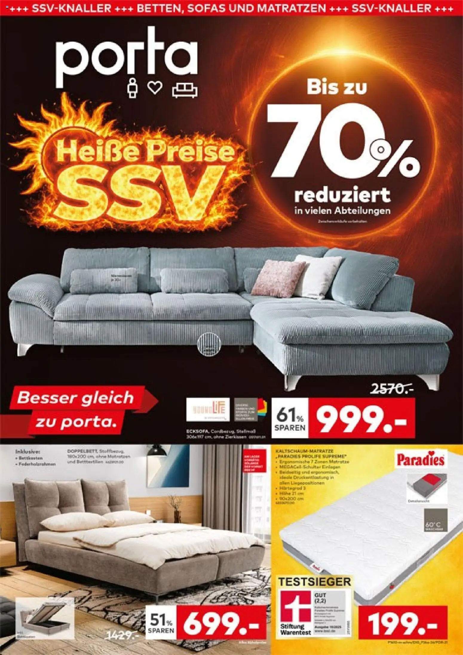 Vorschau von dem Prospekt des Geschäftes Porta!, gültig ab dem 20.07.2026