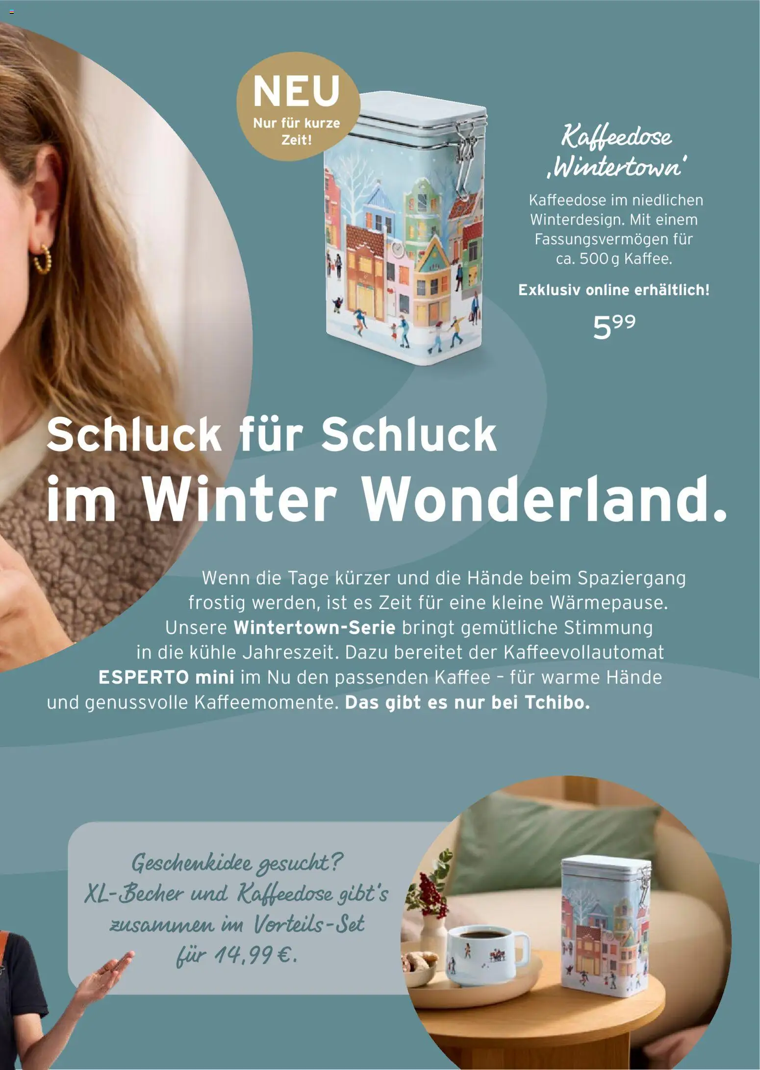 Vorschau von dem Prospekt des Geschäftes Tchibo, gültig ab dem 04.11.2026 - Kaffee, Kaffeevollautomat