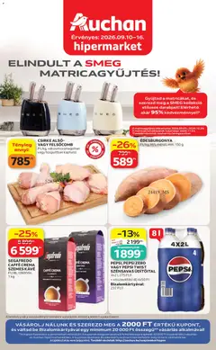 Auchan - Auchan akciós újság megtekintése, amely érvényes 2026.09.10.-től