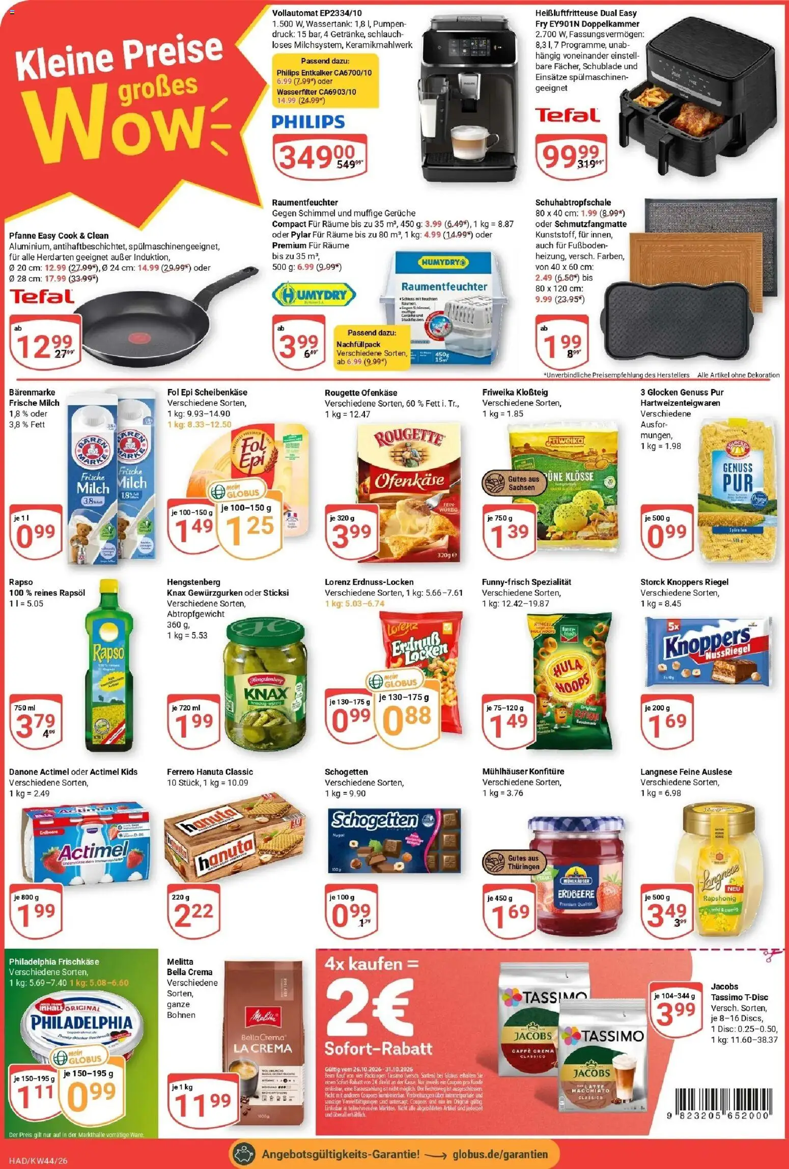 Vorschau von dem Prospekt des Geschäftes Globus, gültig ab dem 26.10.2026