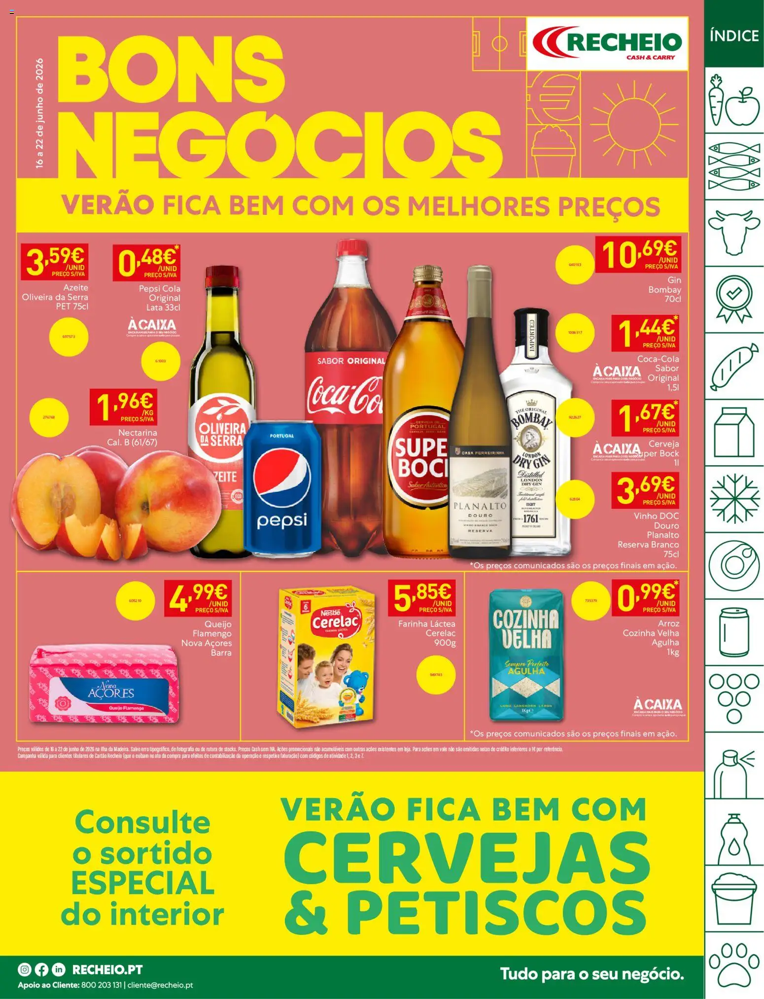 Pré-visualização do folheto da loja Recheio válida a partir de 16/06/2026