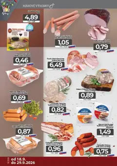 Náhľad CBA Komfos letáku platného od 18.09.2026
