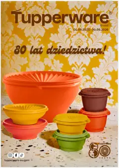 Pogląd gazetki "Tupperware Katalog" ze sklepu Tupperware ważnej od 01.09.2026