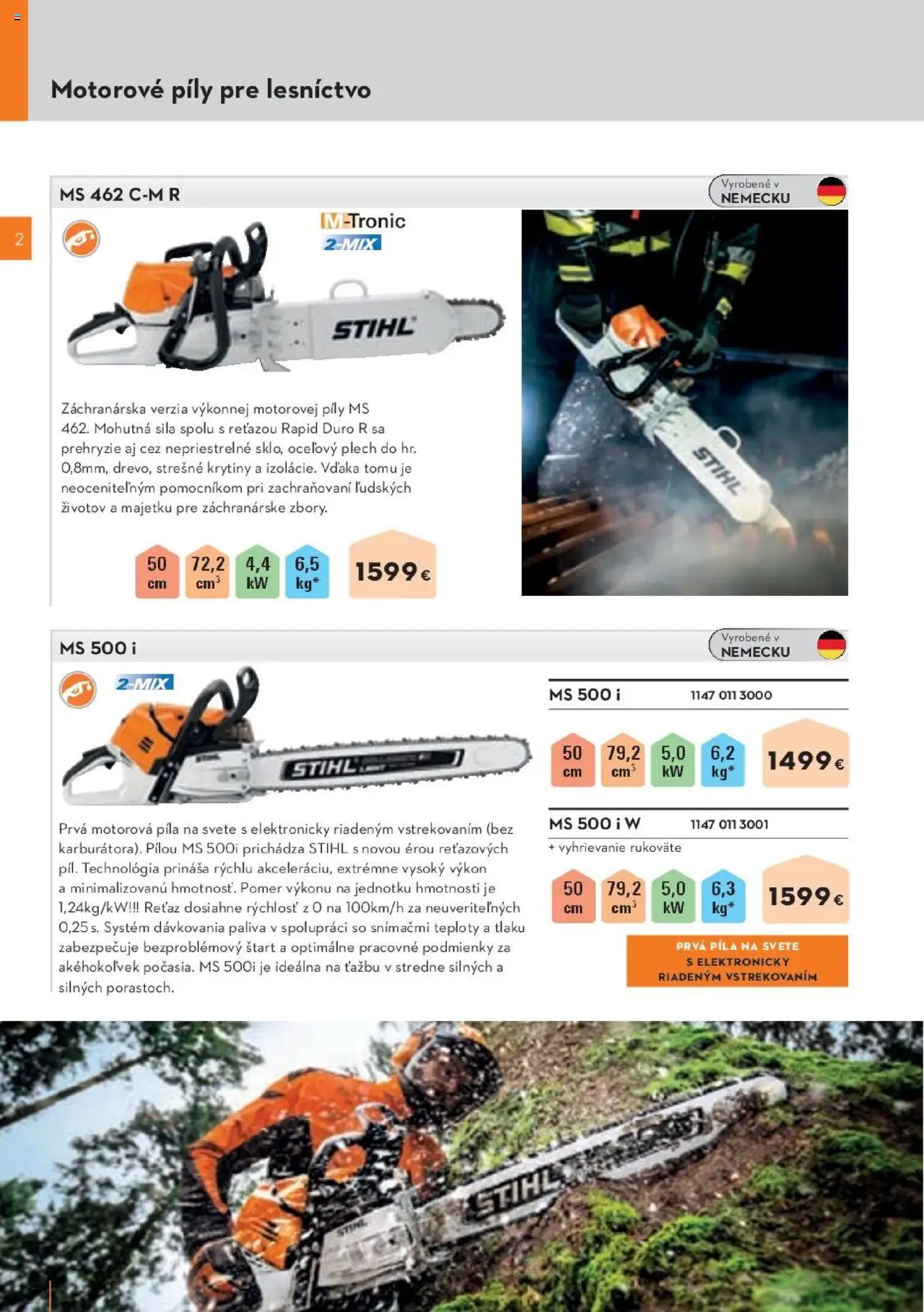Náhľad STIHL letáku platného od 29.09.2025 - Píla, Motorová píla