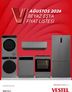 Vestel Vestel Katalog 01.08.2026 - Broşürünün önizlemesi
