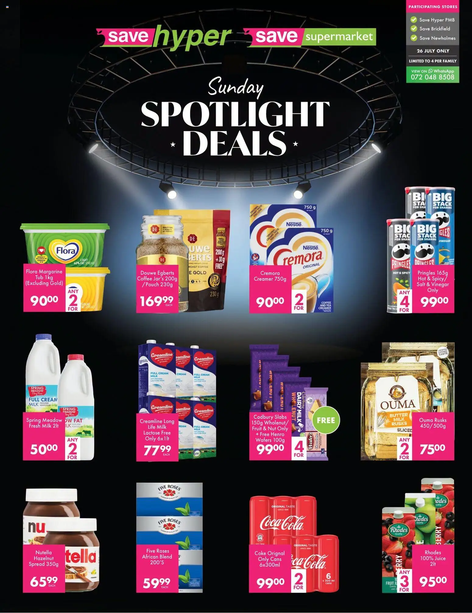 Preview of Save flyer valid from 26/07/2026