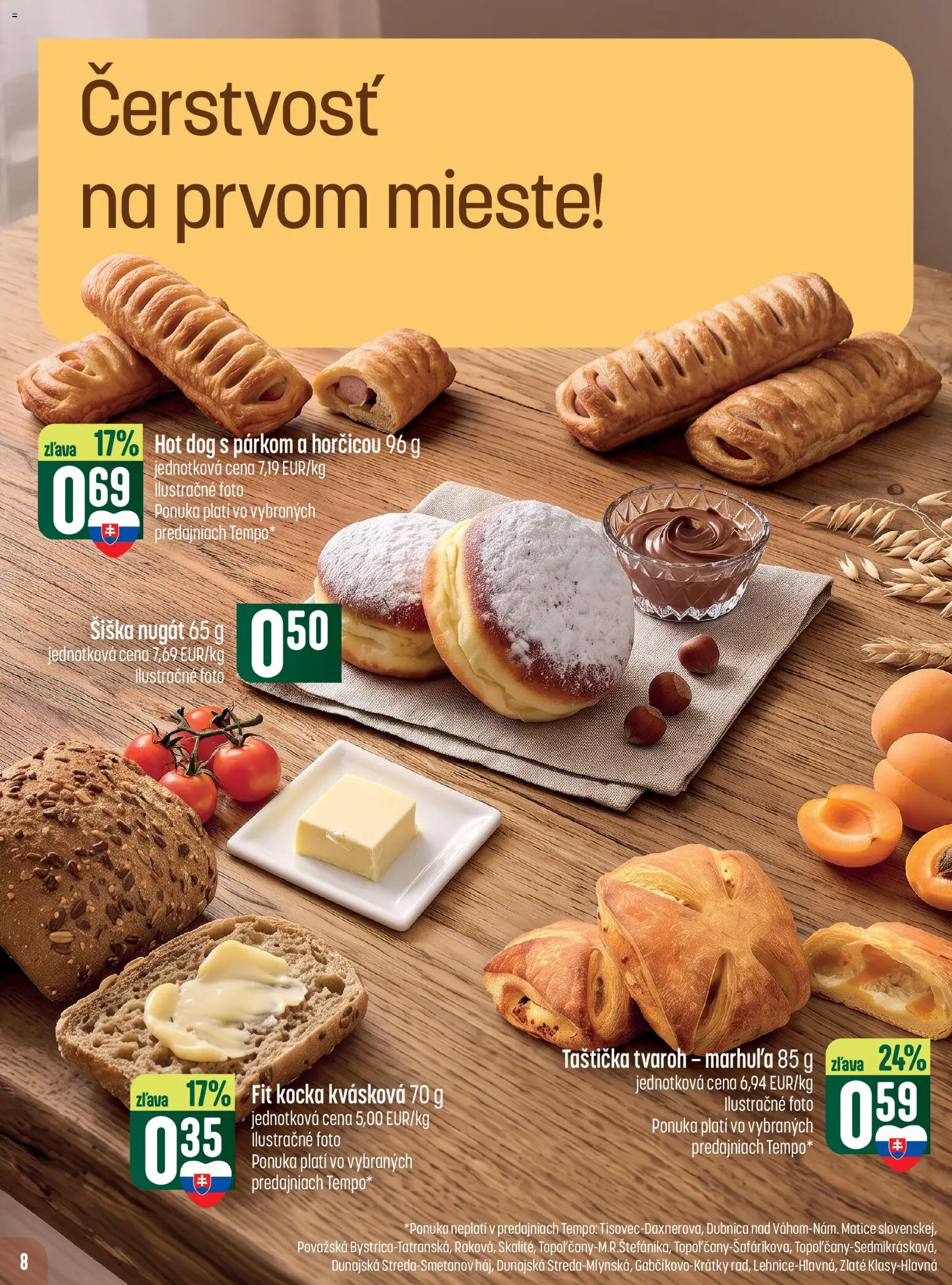 Náhľad COOP Jednota letáku platného od 22.10.2026 - Tvaroh, Šiška