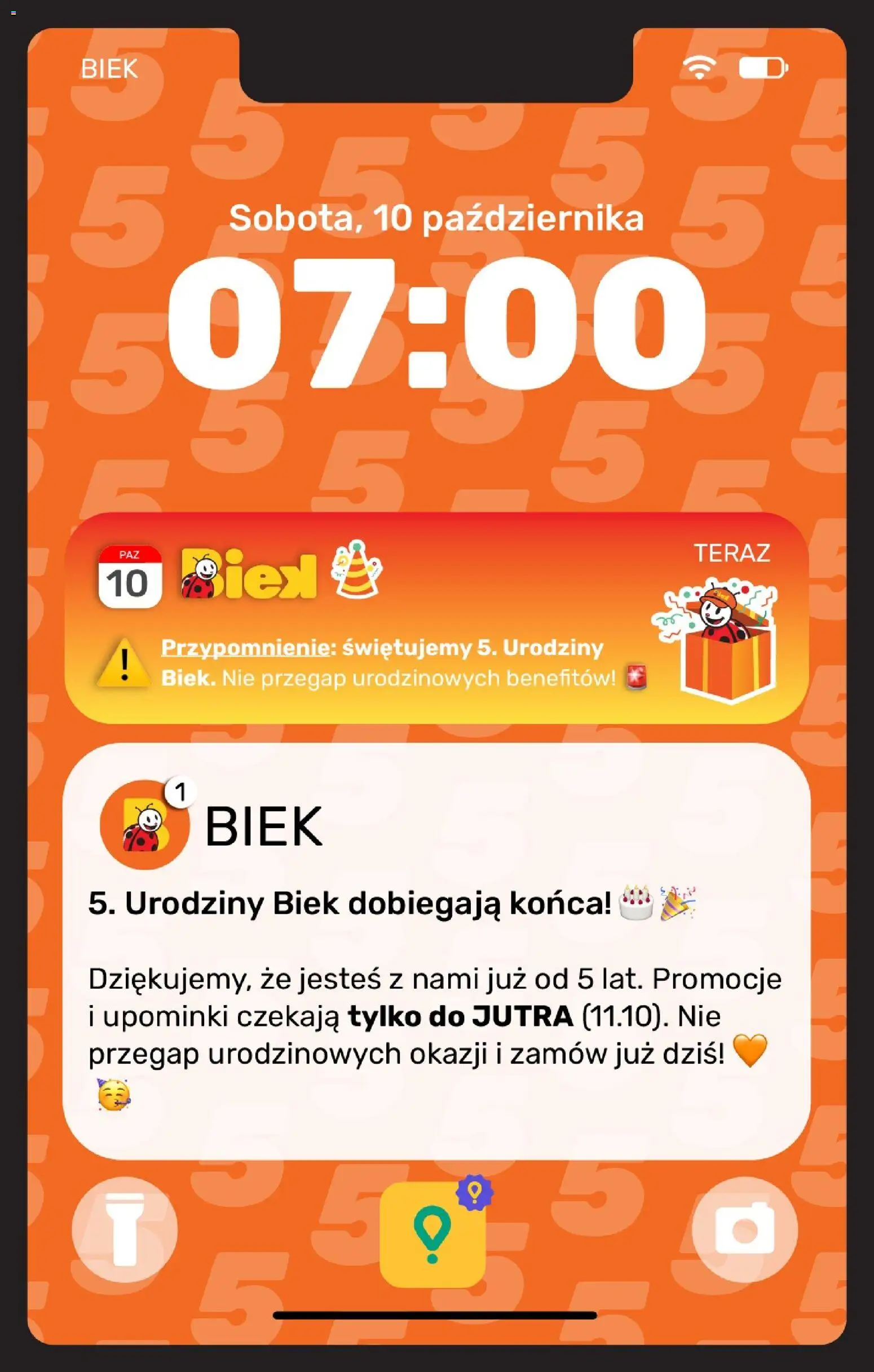 Pogląd gazetki "Biedronka gazetka - Biek" ze sklepu Biedronka ważnej od 10.10.2026