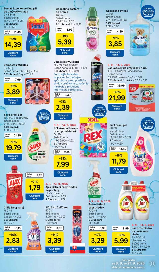 Nový Tesco leták od 09.09.