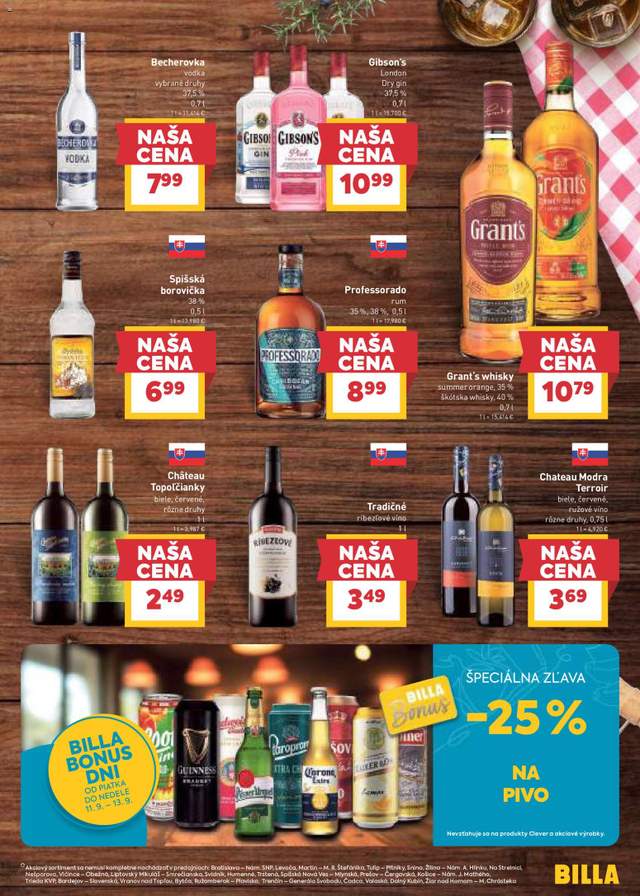 Nový Billa leták od 09.09.