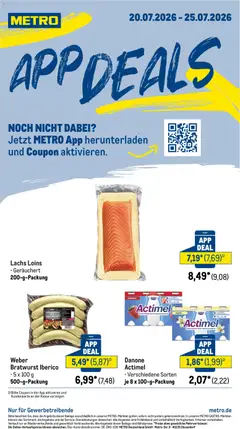 Vorschau von dem Prospekt des Geschäftes Metro, gültig ab dem 20.07.2026