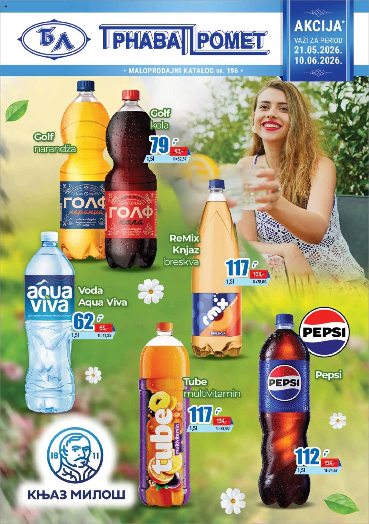 Pregled Trnava Promet kataloga - važi od 21.05.2026
