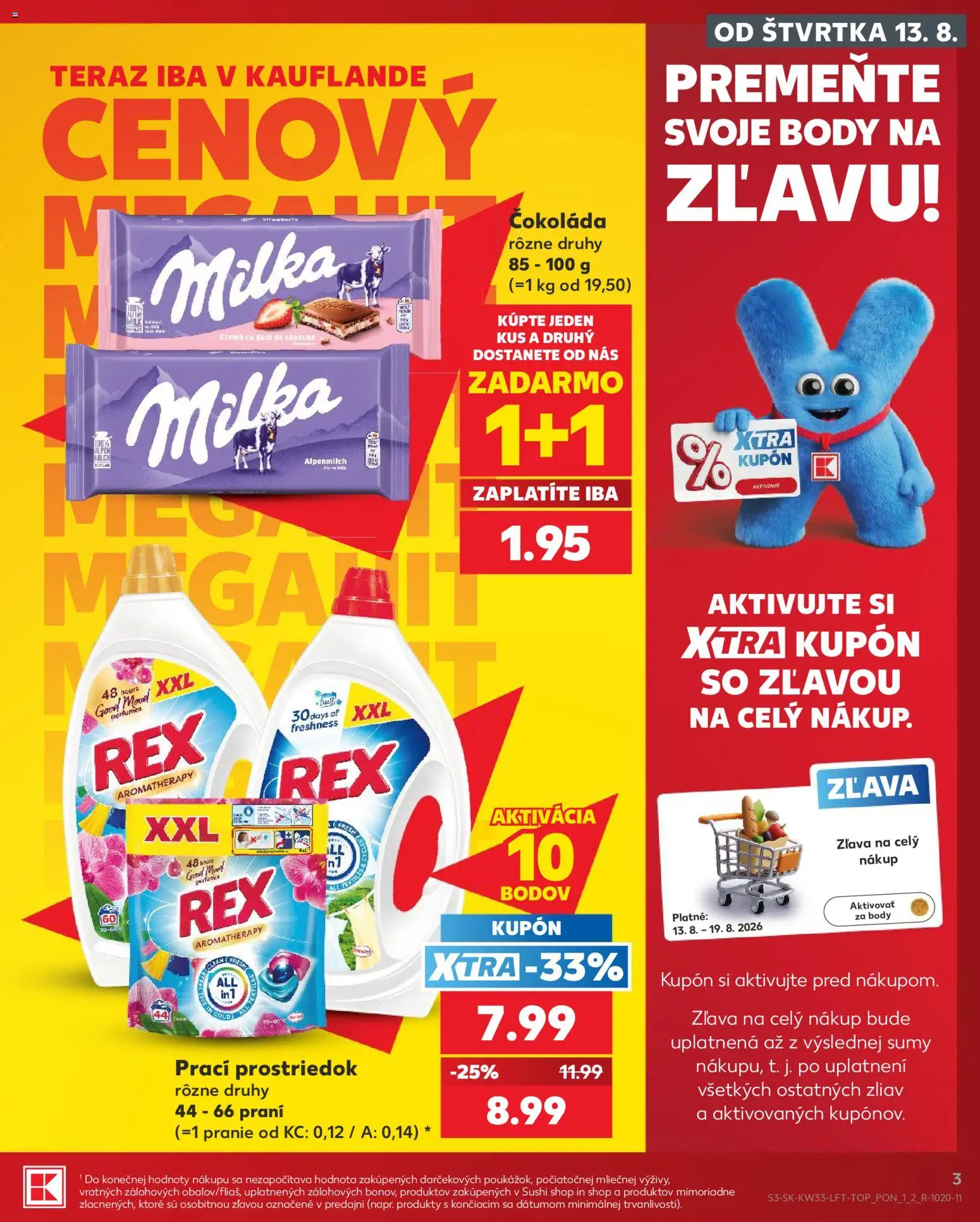 Náhľad Kaufland letáku platného od 13.08.2026