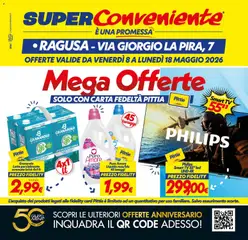 Anteprima dell'opuscolo SuperConveniente volantino Ragusa dal negozio SuperConveniente valido da 08/05/2026