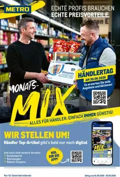 Vorschau von dem Prospekt des Geschäftes Metro, gültig ab dem 01.06.2026