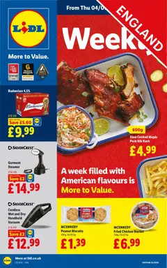 Preview of Lidl Weekly offers Lidl valid from 04/06/2026