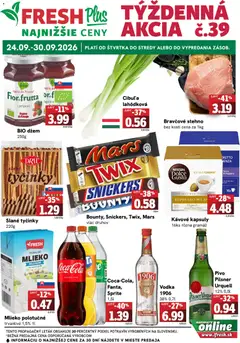 Náhľad Fresh letáku platného od 24.09.2026