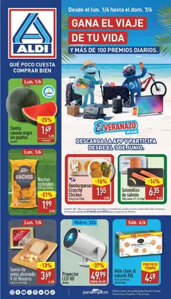 Vista previa del folleto de la tienda Aldi válido desde el 01/06/2026 