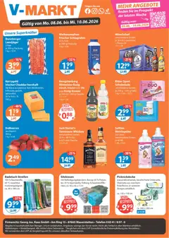 Vorschau von dem Prospekt des Geschäftes V-Markt, gültig ab dem 08.06.2026