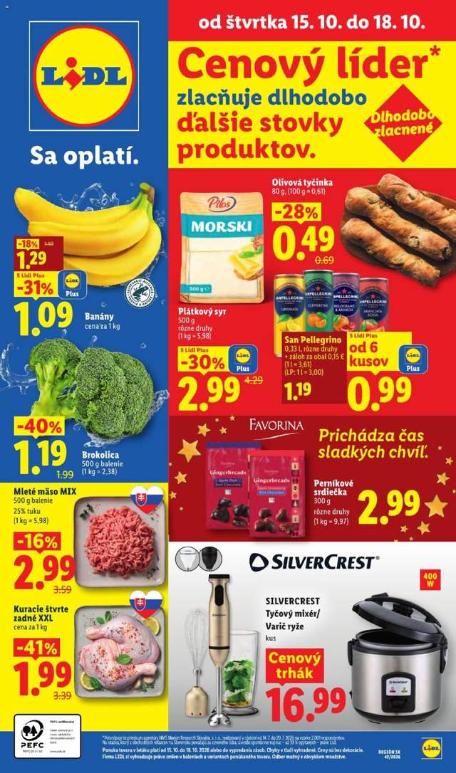 Nový Lidl leták od 12.10.
