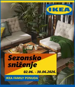 Pregled letka IKEA Katalog trgovine IKEA vrijedi od 02.06.2026