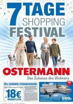 Vorschau von dem Prospekt des Geschäftes Ostermann, gültig ab dem 18.07.2026