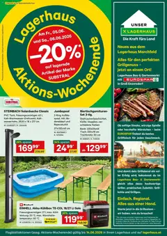 Vorschau der Angebote: Lagerhaus Wochen Angebote gültig ab 31.05.2026