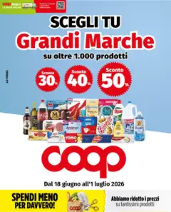 Anteprima dell'opuscolo COOP volantino Marche Bergamo dal negozio COOP valido da 18/06/2026