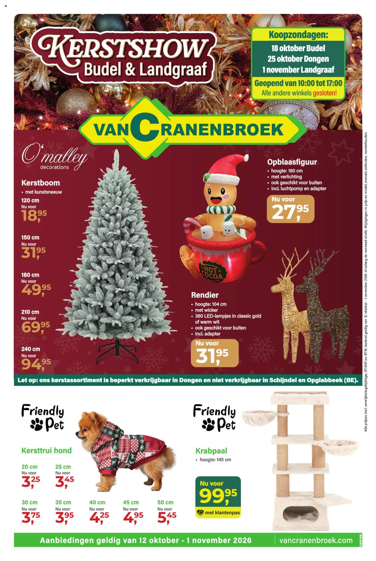 Voorbeeld van Van Cranenbroek Folder / Publicité van winkel Van Cranenbroek geldig vanaf 12/10/2026