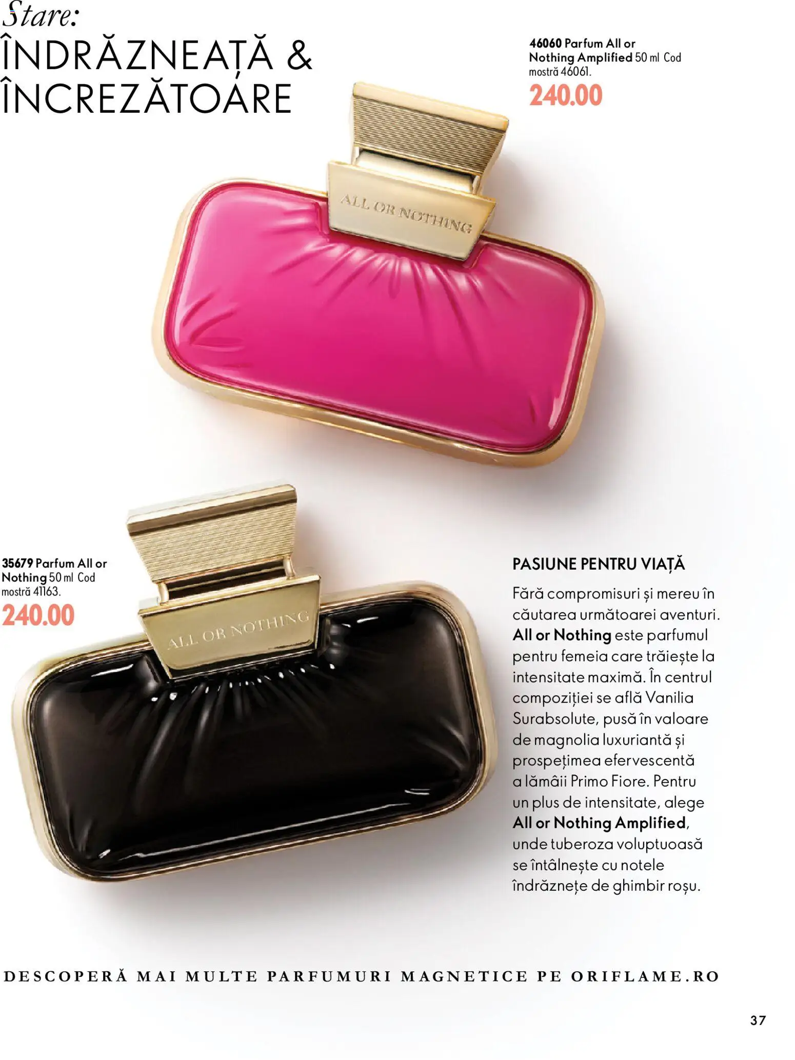 Previzualizarea de cataloage: Oriflame Oriflame Catalog 15 2026 valabil de la 11.11.2026 - Parfum, Plus