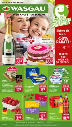 Vorschau von dem Prospekt des Geschäftes Wasgau, gültig ab dem 04.05.2026