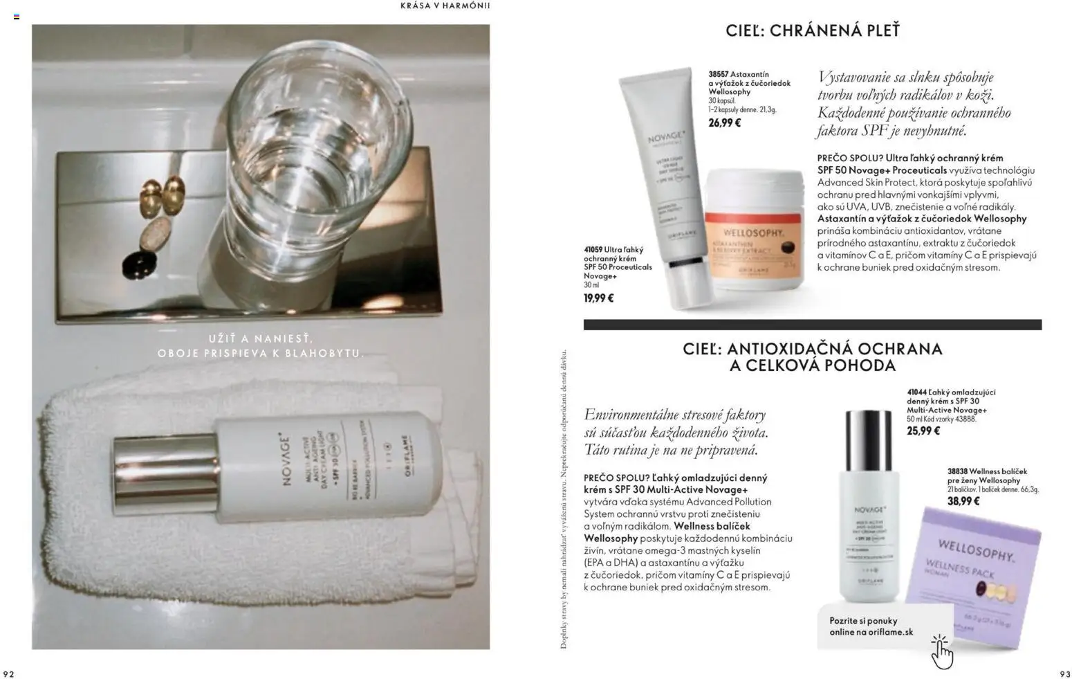 Náhľad Oriflame letáku platného od 11.11.2026 - Krém