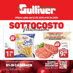 Anteprima dell'opuscolo Gulliver volantino dal negozio Gulliver valido da 22/05/2026
