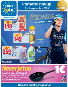 Predogled kataloga iz trgovine Eurospin veljaven od 03.09.2026