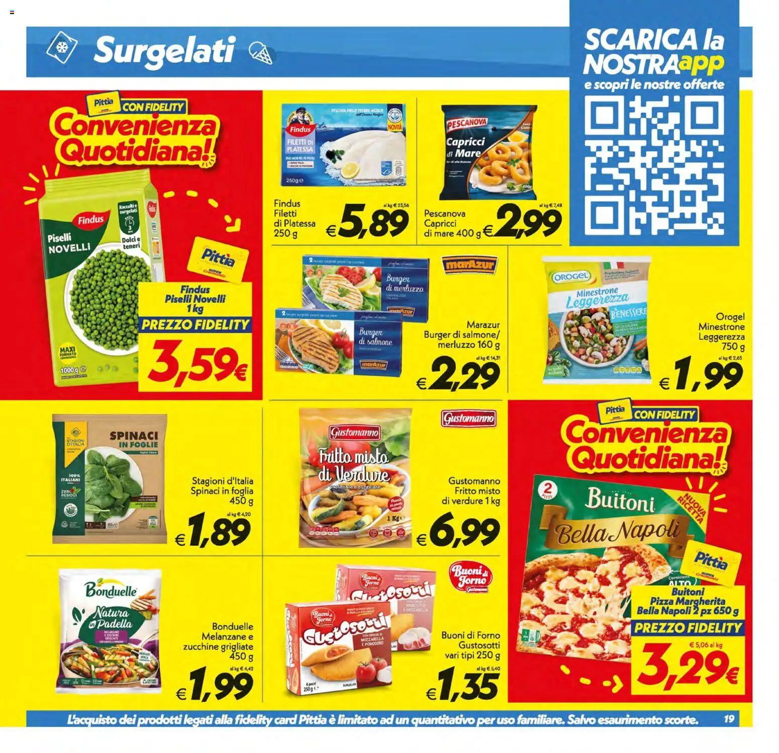 Anteprima dell'opuscolo SuperConveniente volantino Gela, Vittoria dal negozio SuperConveniente valido da 01/09/2026 - Pizza, Forno, Dolci, Zucchine, Mozzarella, Verdure, Minestrone, Padella