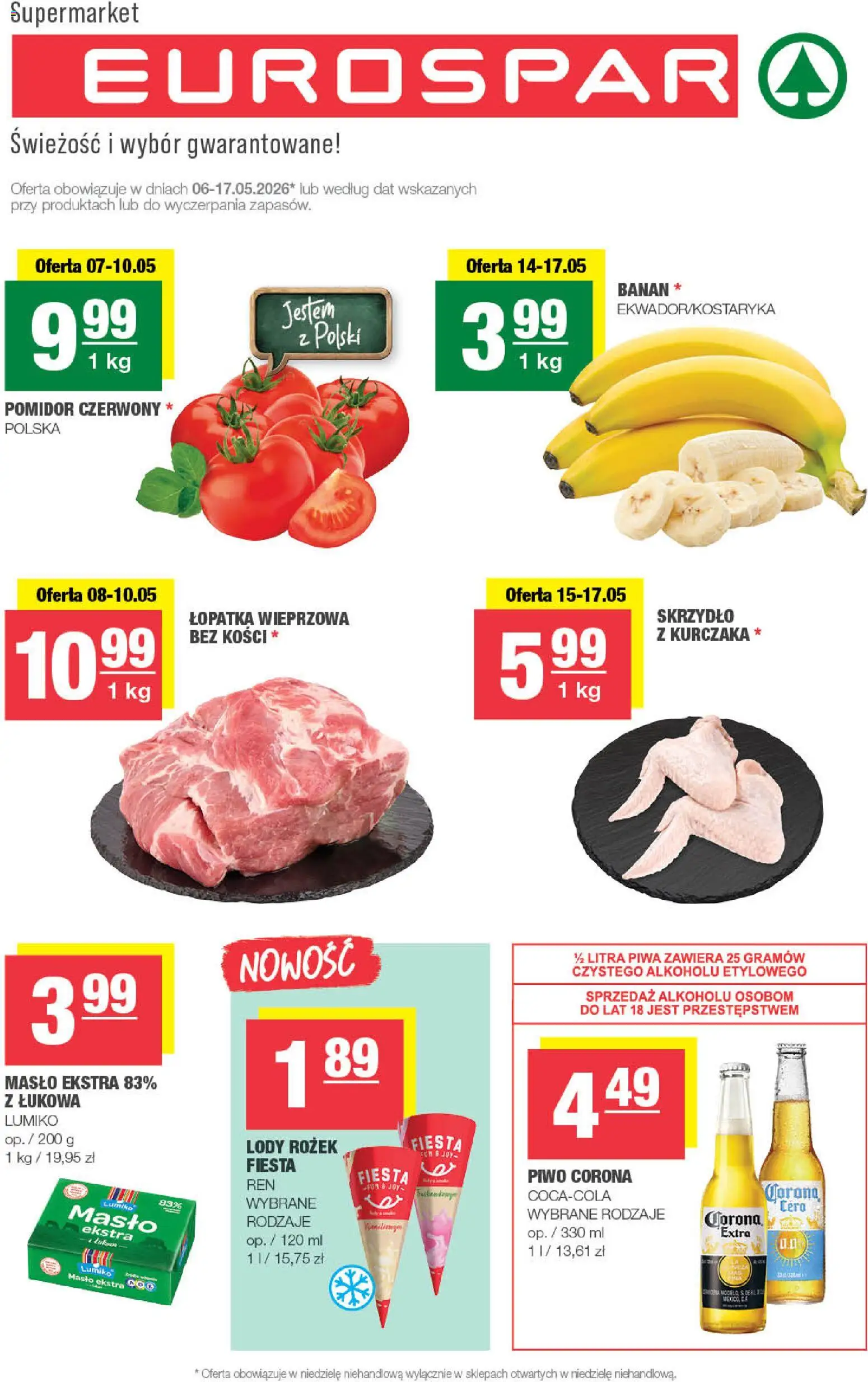 Pogląd gazetki "Spar gazetka - Eurospar" ze sklepu Spar ważnej od 06.05.2026