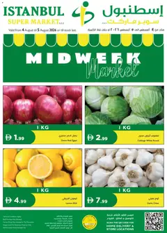 Preview of the catalogue Istanbul Supermarket offers of store Istanbul Supermarket valid from 4 Aug, 2026