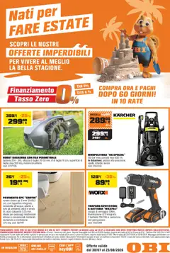 Anteprima dell'opuscolo OBI volantino dal negozio OBI valido da 30/07/2026