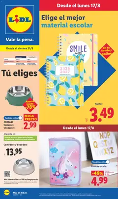 Vista previa del folleto de la tienda Lidl válido desde el 17/08/2026 