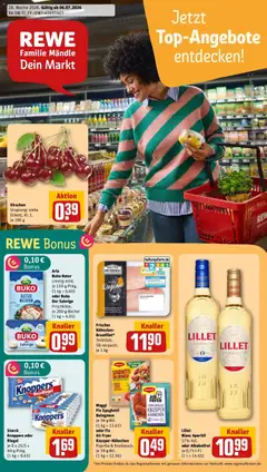 Vorschau von dem Prospekt des Geschäftes Rewe, gültig ab dem 06.07.2026