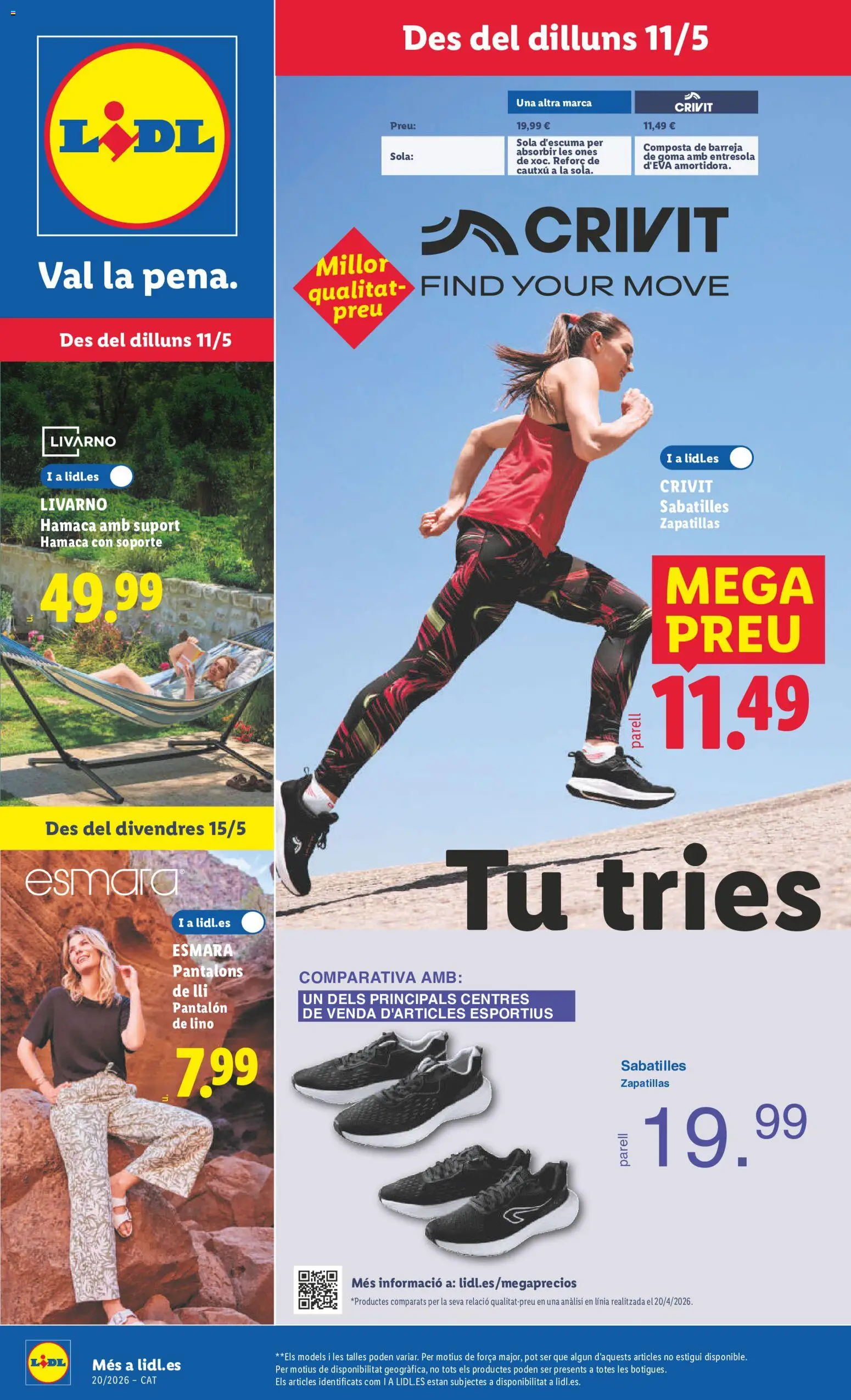 Vista previa del folleto de la tienda Lidl válido desde el 11/05/2026 