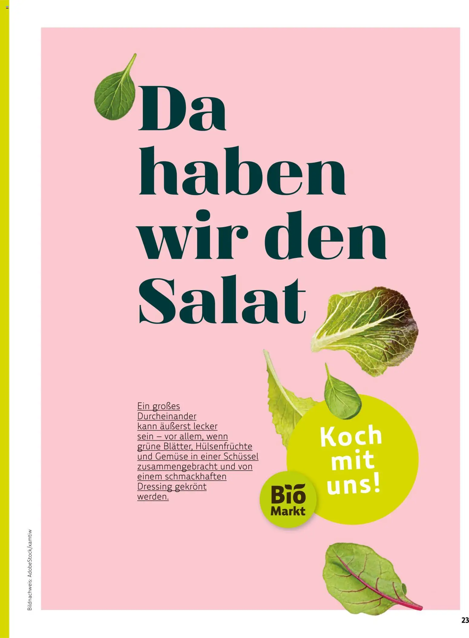 Vorschau von dem Prospekt des Geschäftes Denns BioMarkt, gültig ab dem 17.07.2026 - Gemüse, Salat, Dressing