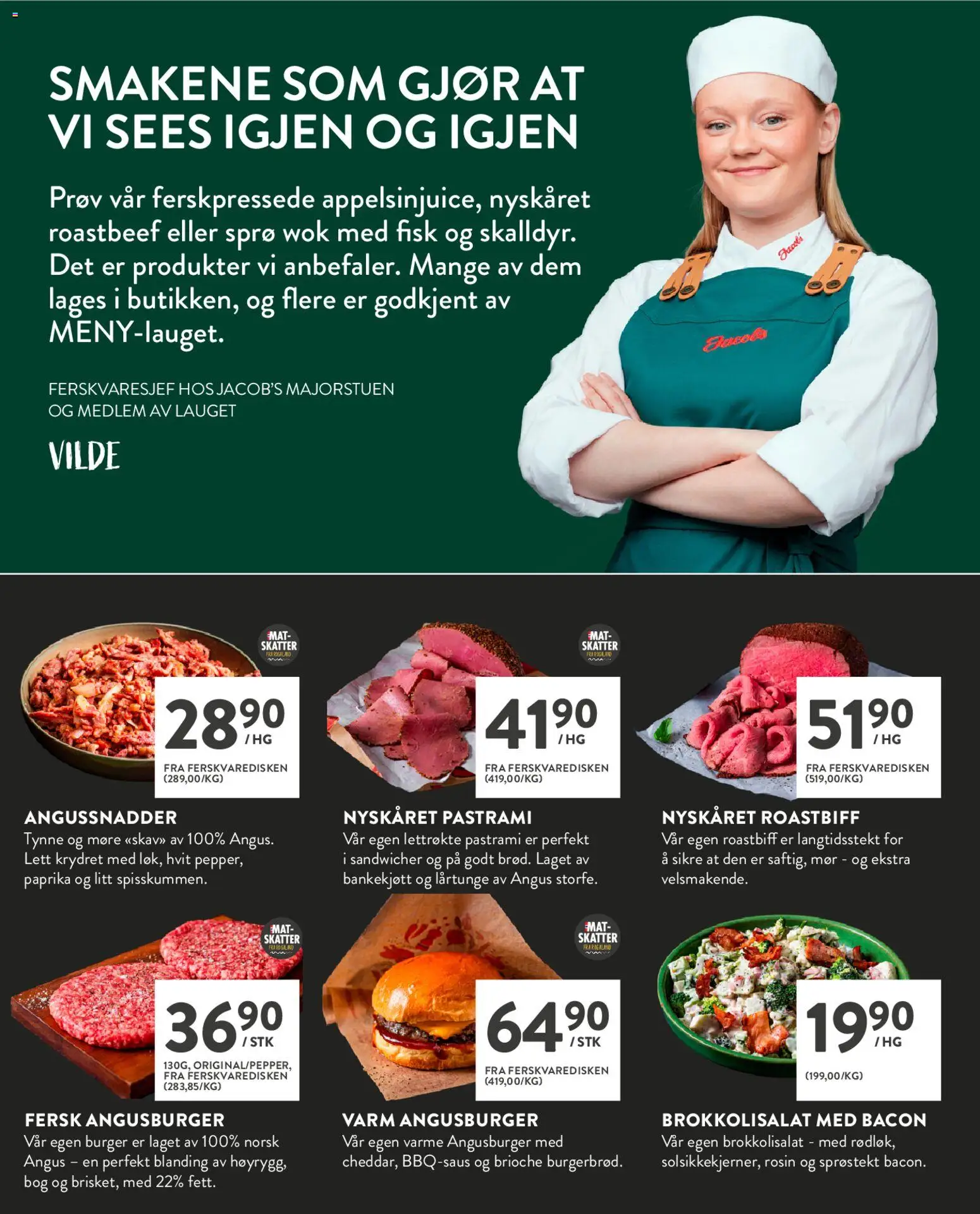 Forhåndsvis Jacobs kundeavis fra butikk Jacobs gyldig fra 21/09/2026