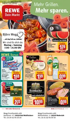 Vorschau von dem Prospekt des Geschäftes Rewe, gültig ab dem 03.08.2026
